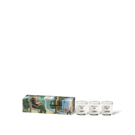 Tranquillity mini candle set