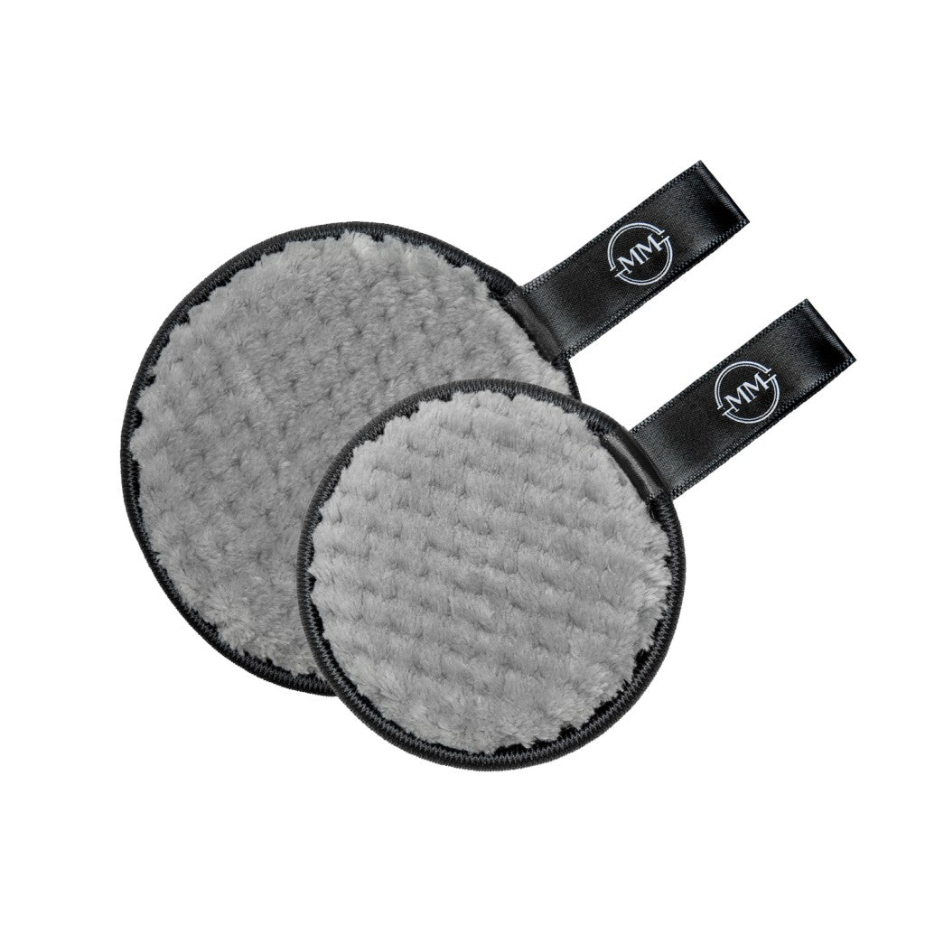 Wipe off face pad duo grijs